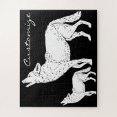 Coyote Howling Thunder_Cove Legpuzzel (Verticaal)