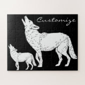 Coyote Howling Thunder_Cove Legpuzzel (Horizontaal)