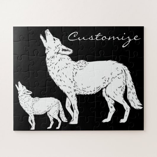 Coyote Howling Thunder_Cove Legpuzzel (Horizontaal)
