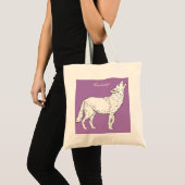 Coyote Howling Thunder_Cove Tote Bag (Voorkant (product))