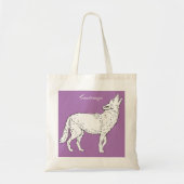 Coyote Howling Thunder_Cove Tote Bag (Voorkant)