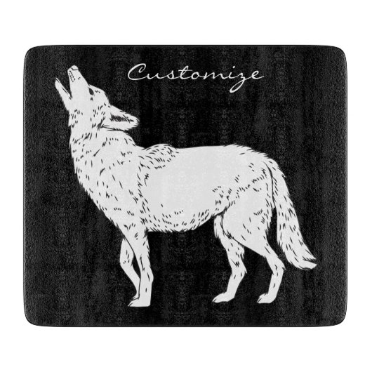 Coyote Huilende Donder_Cove Snijplank (Voorkant)
