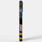 Coyote huilt onder een volle maan in de bergen Case-Mate iPhone case (Achterkant / Rechts)