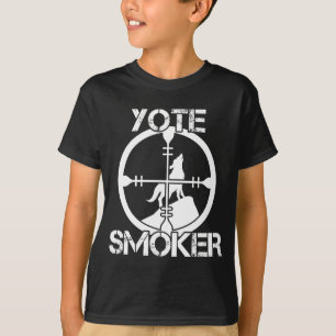 Coyote Hunter Yote Sniper Wilde Dierenjacht T-shirt