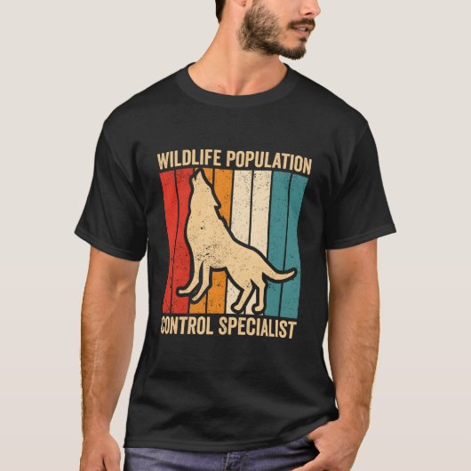 Coyote Hunting Coyote Hunter Wildlife Population S T-shirt (Voorkant)