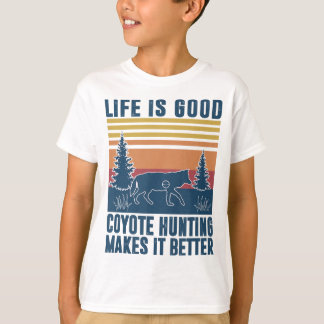 Coyote Hunting Gifts Mannen Women Yote Hunter Coyo T-shirt