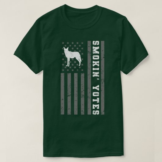 Coyote Hunting Smokin Yotes T-shirt (Design voorkant)