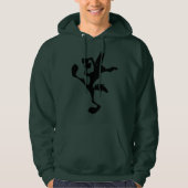 COYOTE IN BEWEGING HOODIE (Voorkant)