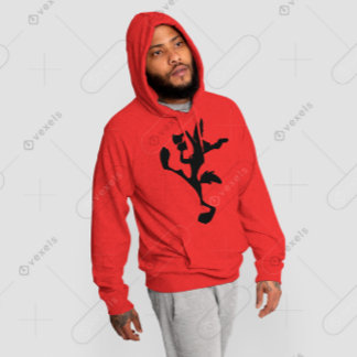 COYOTE IN BEWEGING HOODIE
