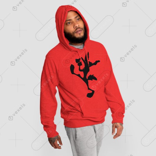 COYOTE IN BEWEGING HOODIE