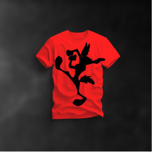 COYOTE IN BEWEGING T-SHIRT