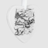 Coyote-jongen Ornament (voorkant)
