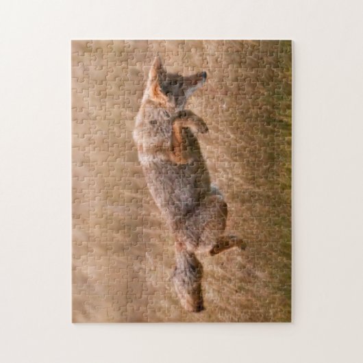 Coyote Leaping - Gibbon Meadows Legpuzzel (Verticaal)