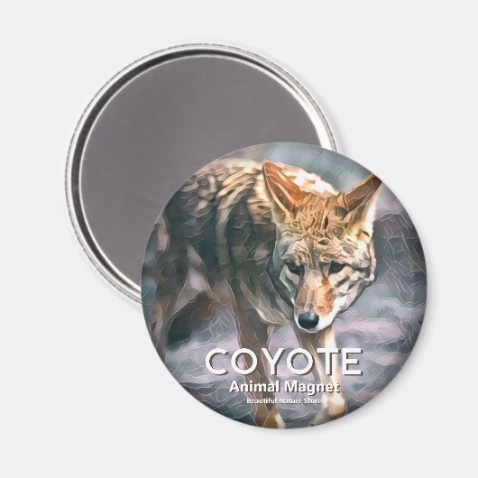 Coyote Magneet (Voorkant / Achterkant)