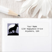 Coyote Moon retour adreslabels Etiket (Insitu)