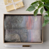 "Coyote Moonrise" door Frank Tenney Johnson Tissuepapier (Geschenk)