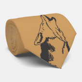 Coyote op goud stropdas (Opgerold)