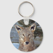 Coyote Portrait Sleutelhanger (Voorkant)