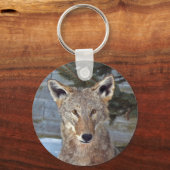 Coyote Portrait Sleutelhanger (Voorkant)