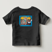 Coyote Pup en Skunk Southwest Wildlife Humoureus Kinder Shirts (Achterkant)