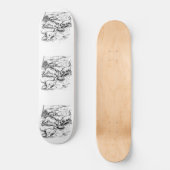 Coyote Pups Skateboard (Voorkant)