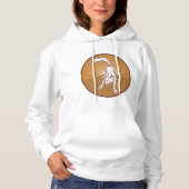 Coyote Retro Sunset  Wilderness Dierlijke Kunst Hoodie (Voorkant)
