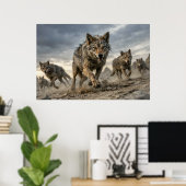 Coyote Roedel Poster (Thuiskantoor)