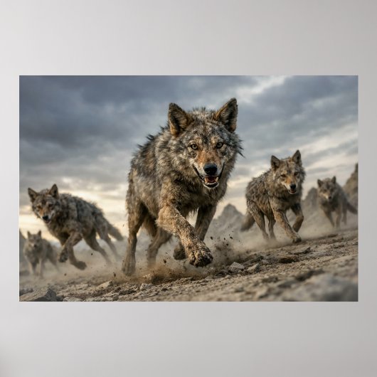 Coyote Roedel Poster (Voorkant)