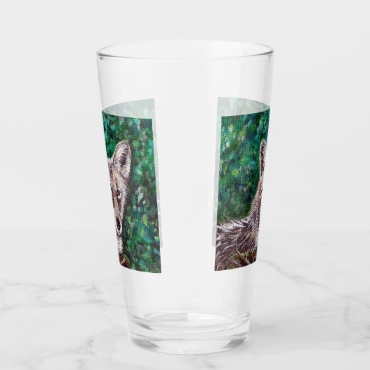 Coyote-schilderijen Glas (Rechts)