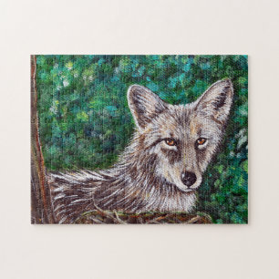 Coyote-schilderijen Legpuzzel