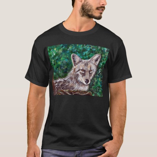Coyote-schilderijen T-shirt (Voorkant)