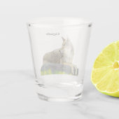 Coyote Shot Glas (Achterkant)