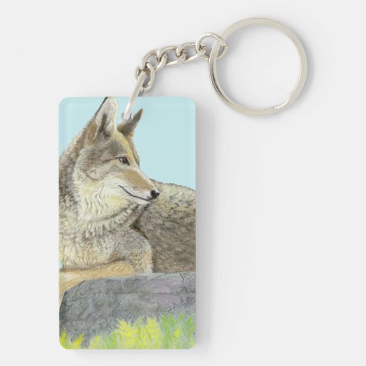 Coyote Sleutelhanger (achterkant)