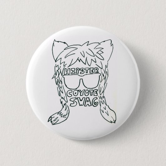 Coyote Swag Button (Voorkant)