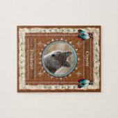 Coyote-Trickster- Jigzaag Puzzle w/Box Legpuzzel (Horizontaal)