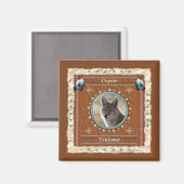 Coyote — Trickster — Magnet (Voorkant / Achterkant)