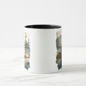 Coyote van Mountain Lake Reflection Mok (Midden)