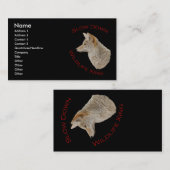 coyote visitekaartje (Voorkant / Achterkant)