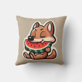 Coyote Watermeloen Kussen (Achterkant)