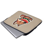 Coyote Watermeloen Laptop Sleeve (Voorkant onderkant)