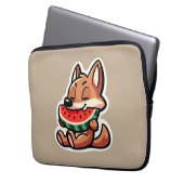 Coyote Watermeloen Laptop Sleeve (Voorkant Links)