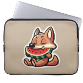 Coyote Watermeloen Laptop Sleeve (Voorkant)