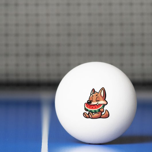 Coyote Watermeloen Pingpongbal (Net)