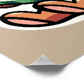 Coyote Watermeloen Poster (Hoek)