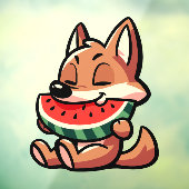 Coyote Watermeloen Raamsticker (Vel 3)