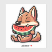 Coyote Watermeloen Sticker (Vel)