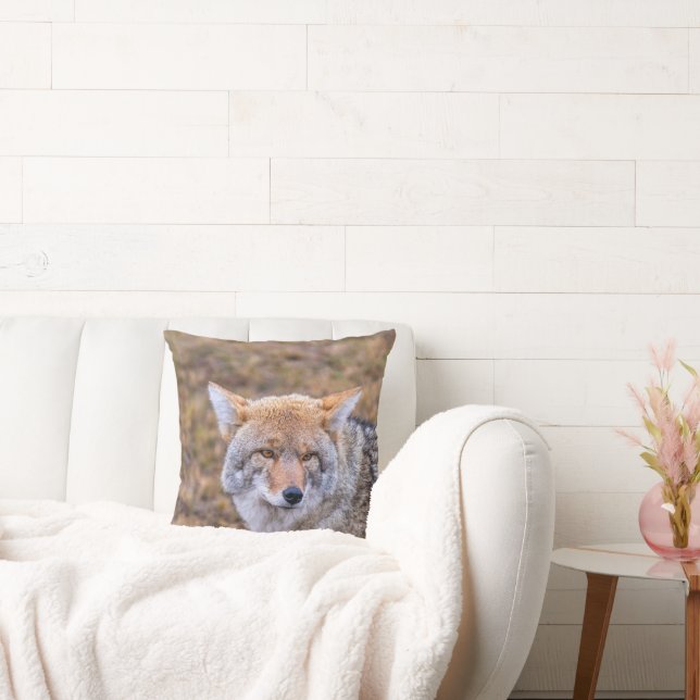 Coyote Wild Dog Pillow Kussen (Bank)