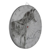 Coyote Wolf Dog Dartbord (Voorkant Links)