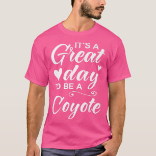 Coyotes School Sports Fan Team Spirit Geweldige da T-shirt
