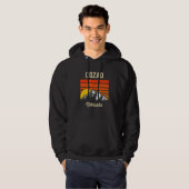 Cozad Nebraska Hometown City State Retro Usa Hoodie (Voorkant volledig)